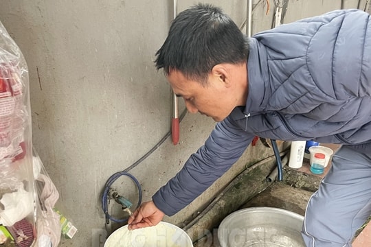 Người dân thôn Lấu Khê thiếu nước sạch
